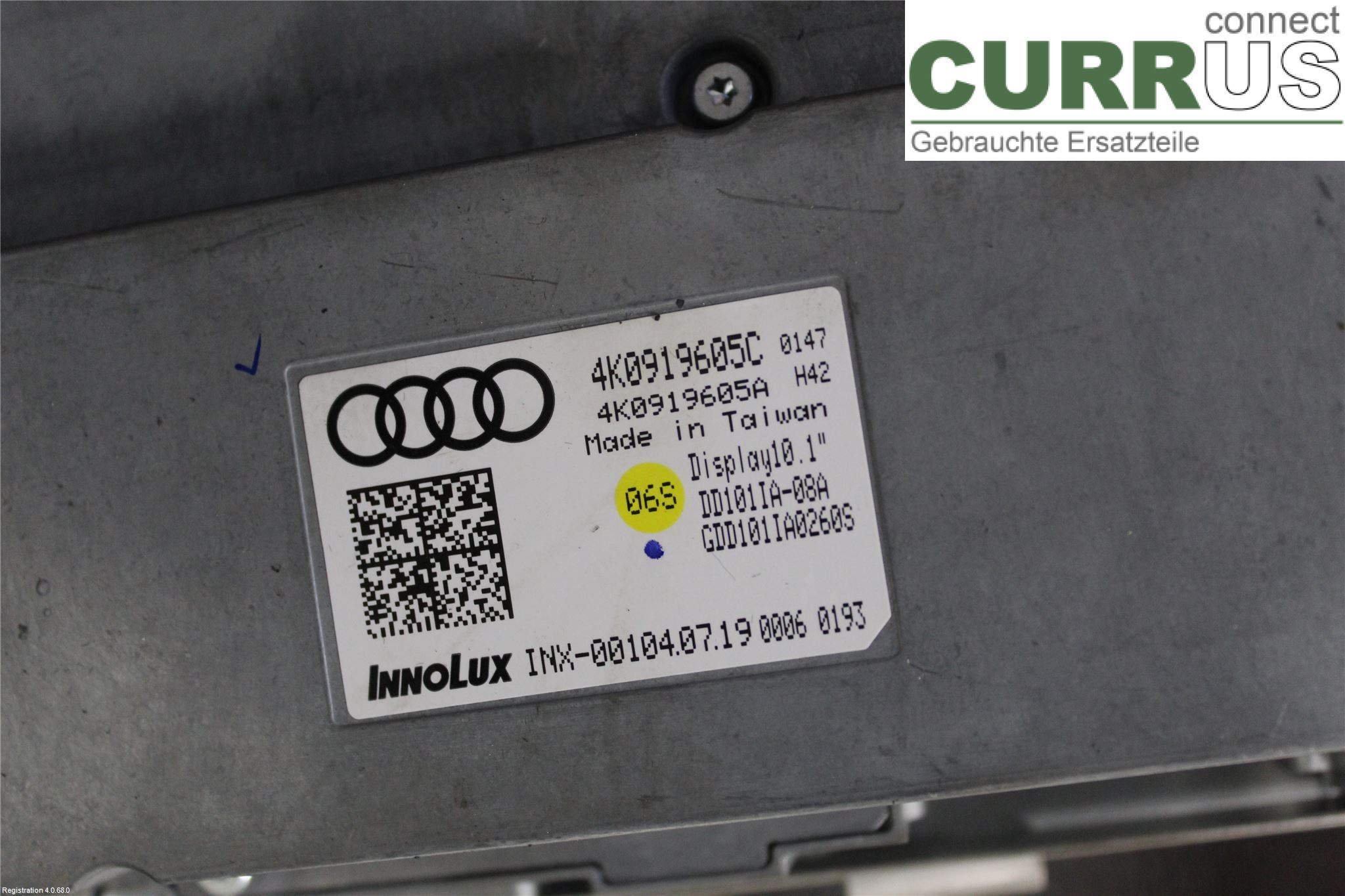 AUDI A6 F2/C8  19- Monitor 4K0919605C DEWA