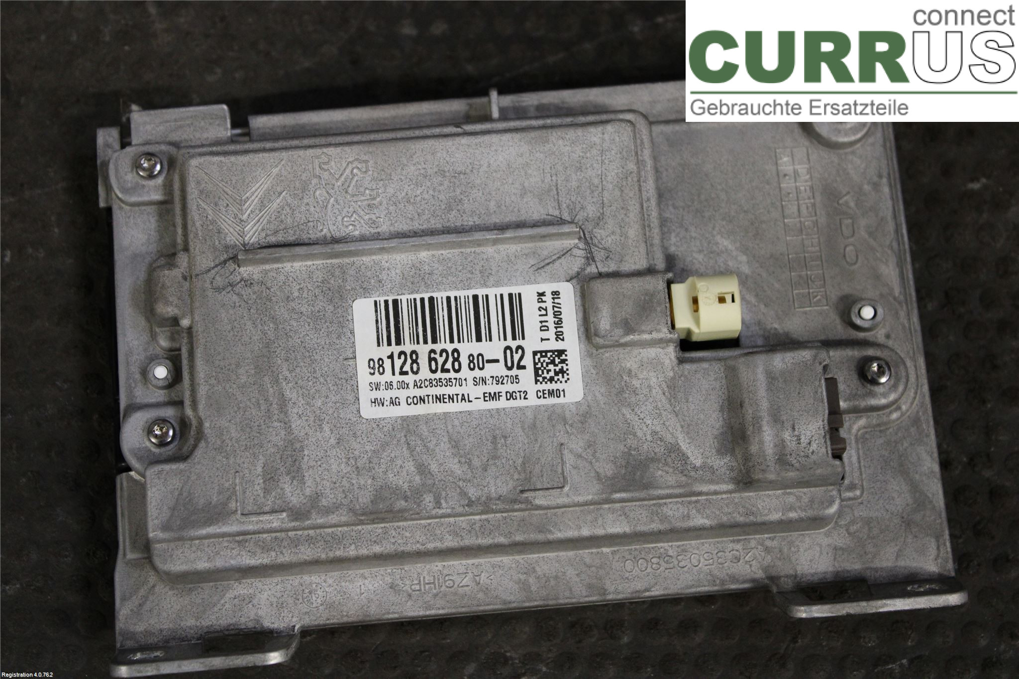 PEUGEOT 208 16-19 Monitor 9812862880 HMZ