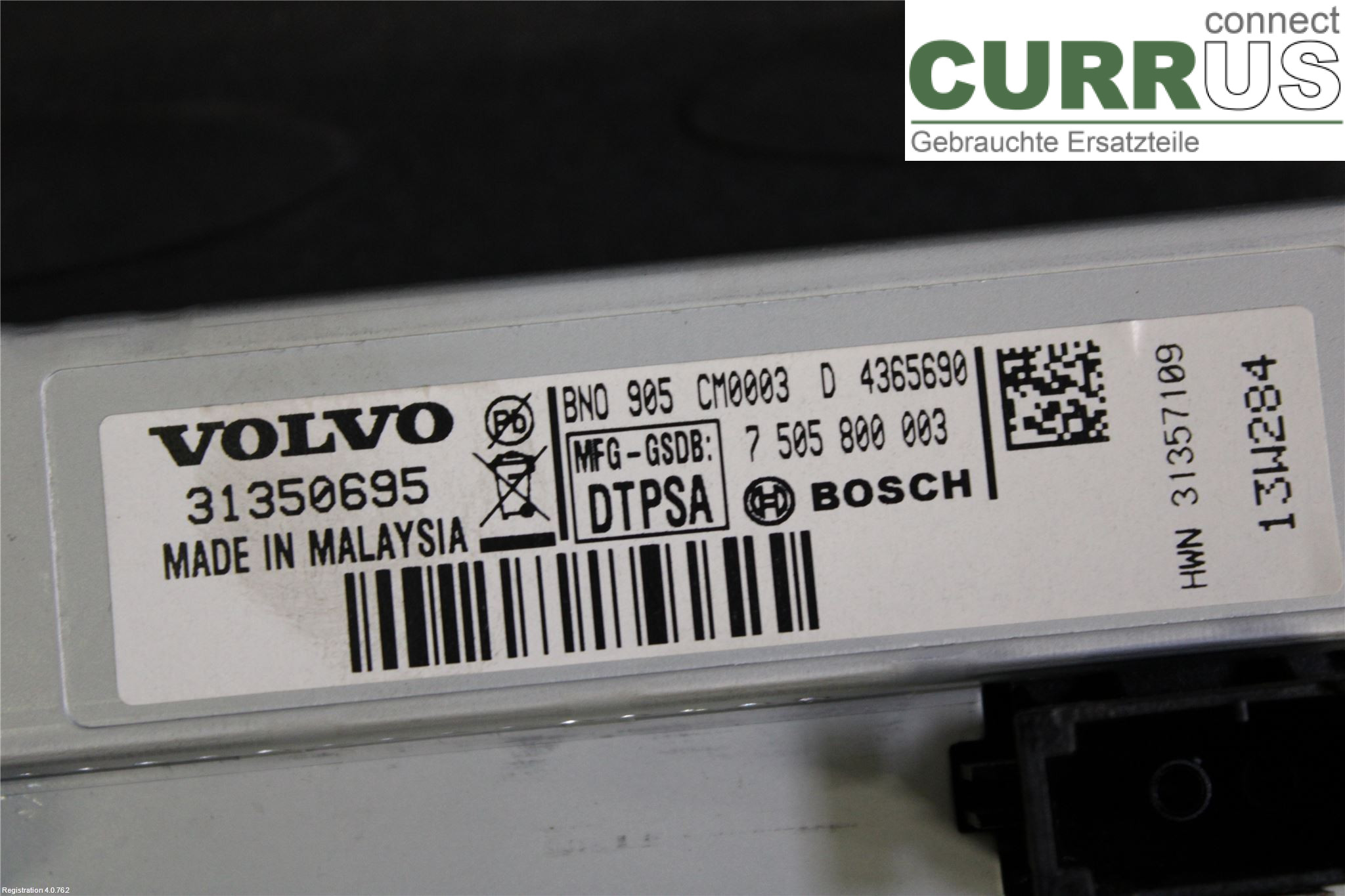 VOLVO V70    14-16 Moniteur 36001984	 D4162T
