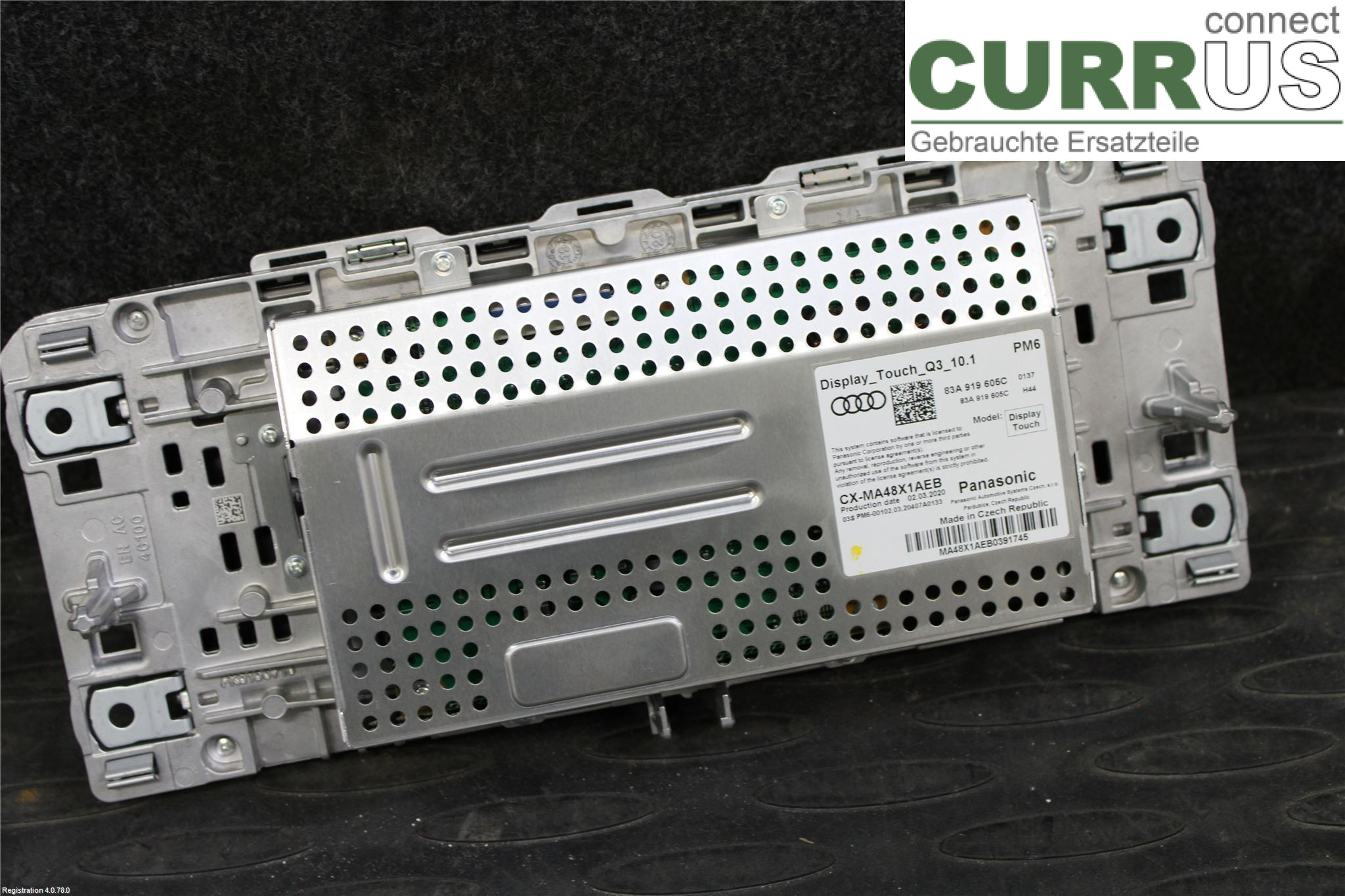 AUDI Q3 F3  19- Monitor 83A919605C DKTC