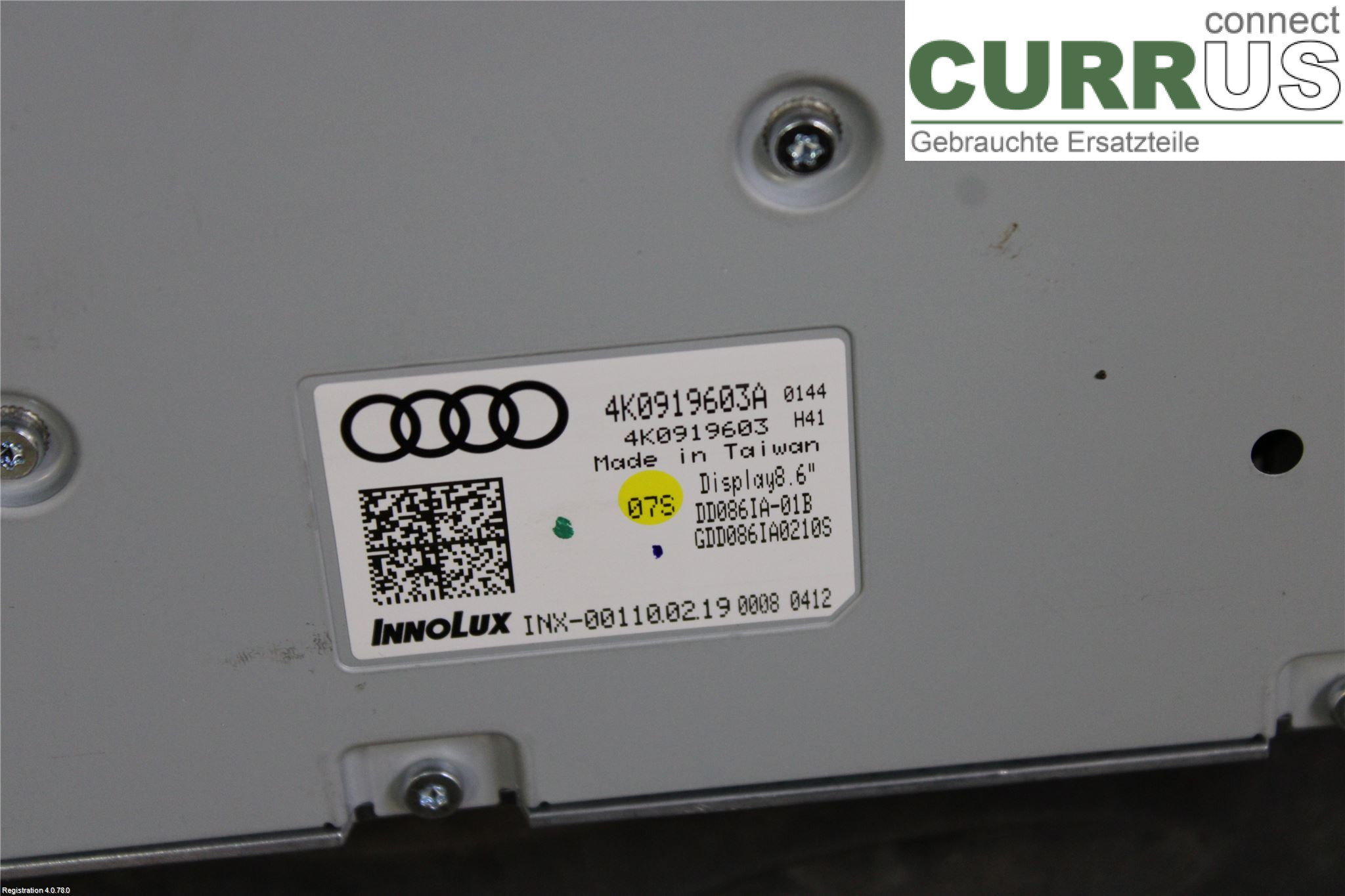 AUDI A6 F2/C8  19- Monitor   4K0 919 603 B  DFBA