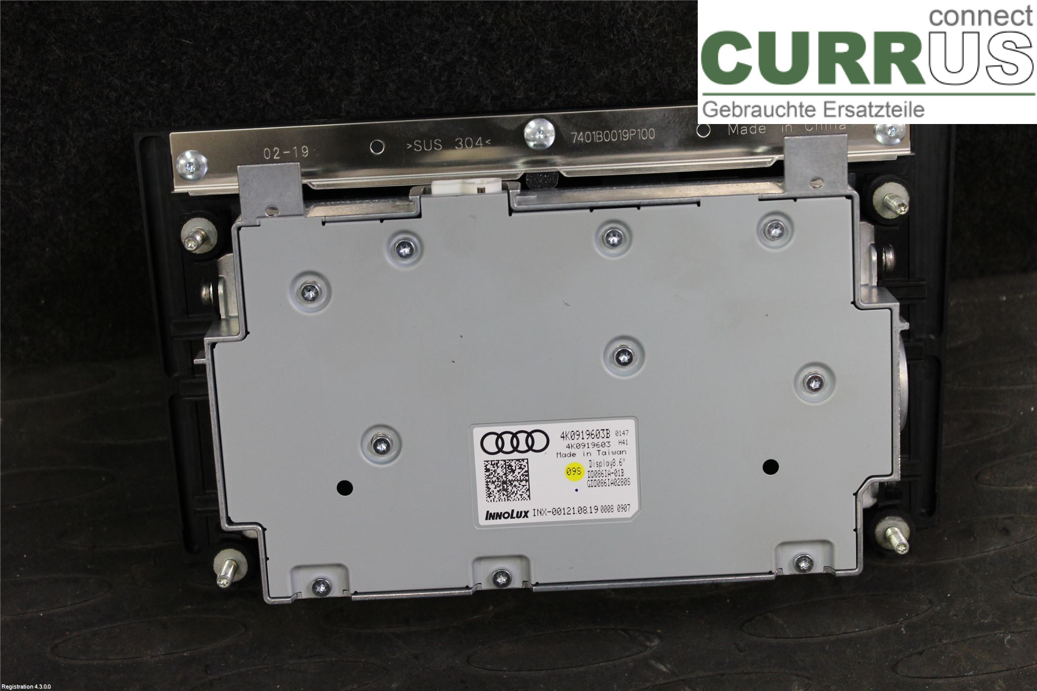 AUDI A6 F2/C8  19- Monitor 4K0919603B DFBA