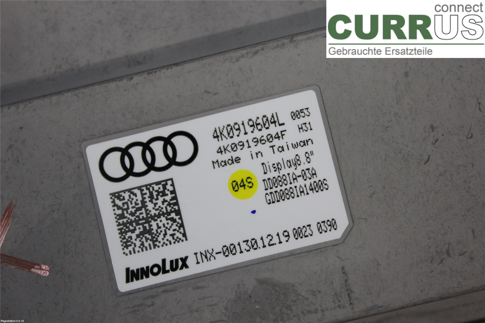 AUDI A6 F2/C8  19- Monitor 4K0919604L DFBA