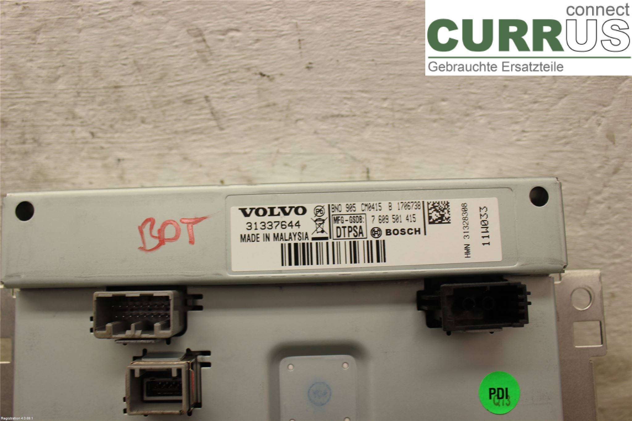 VOLVO S60      11-13 Monitor 36001981 B4164T3