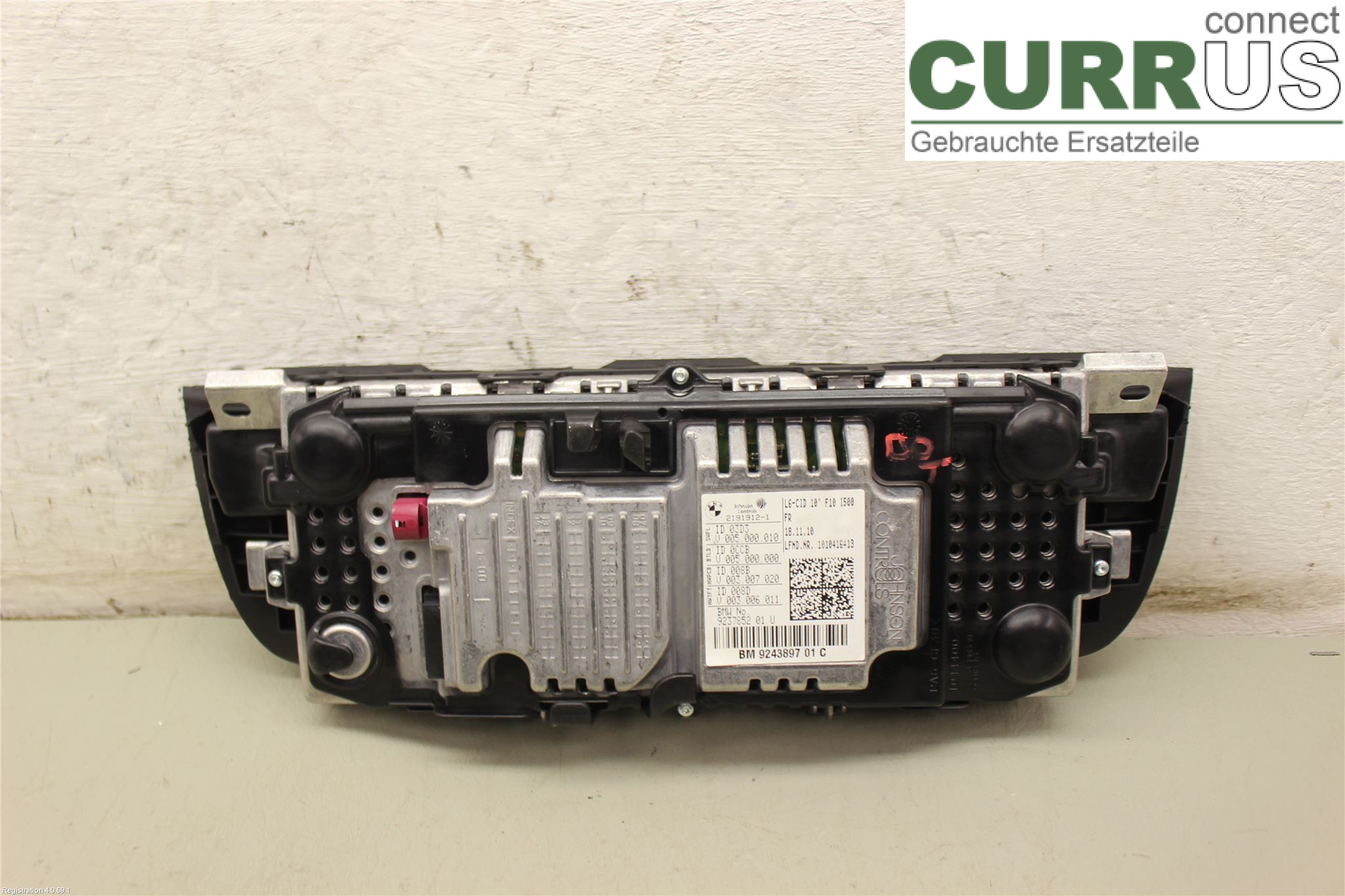 BMW F10/F11/F18  09-17 Monitor 65509266385 N47-D20C