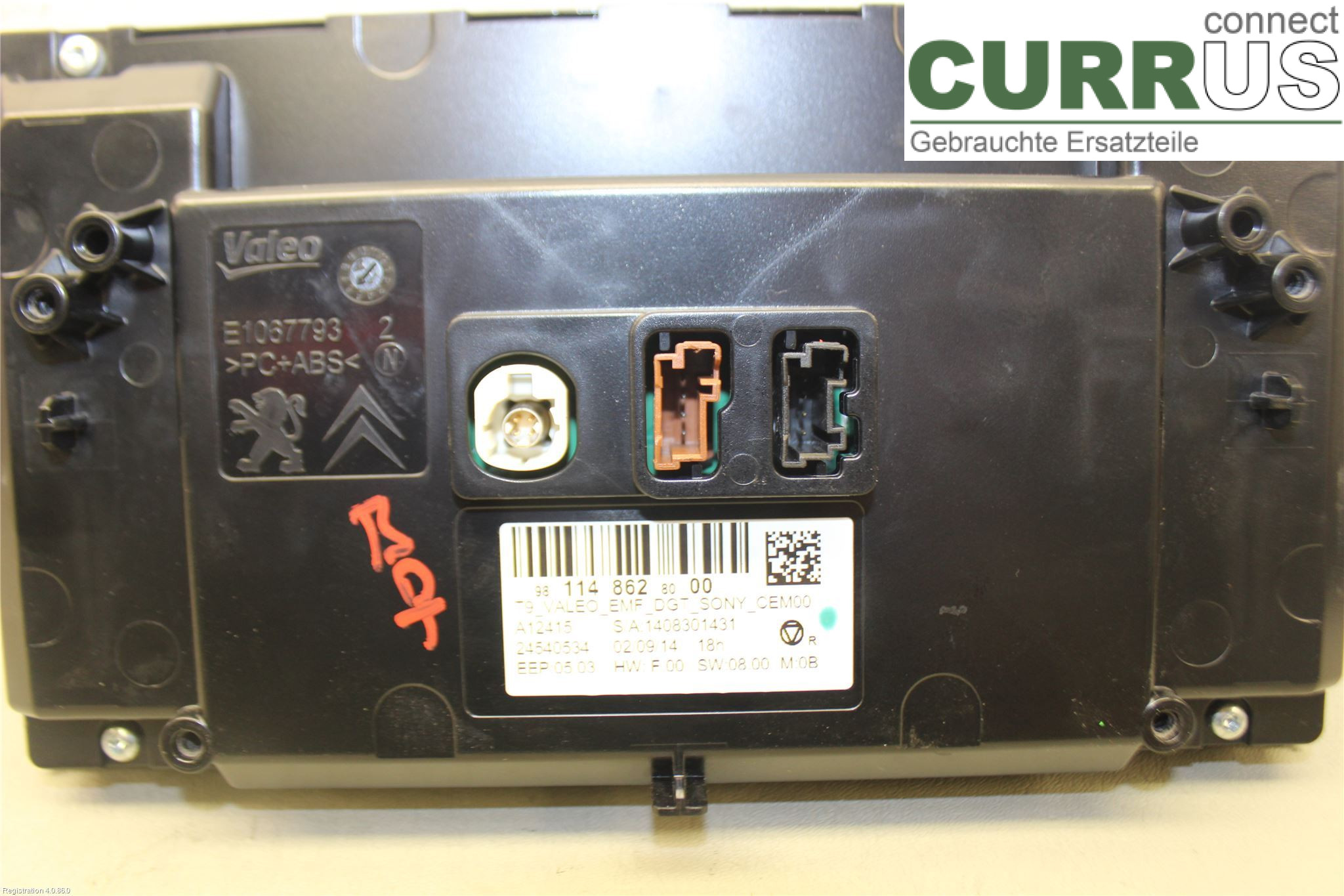 PEUGEOT 308  14-21 Monitor 9811486280 9HP