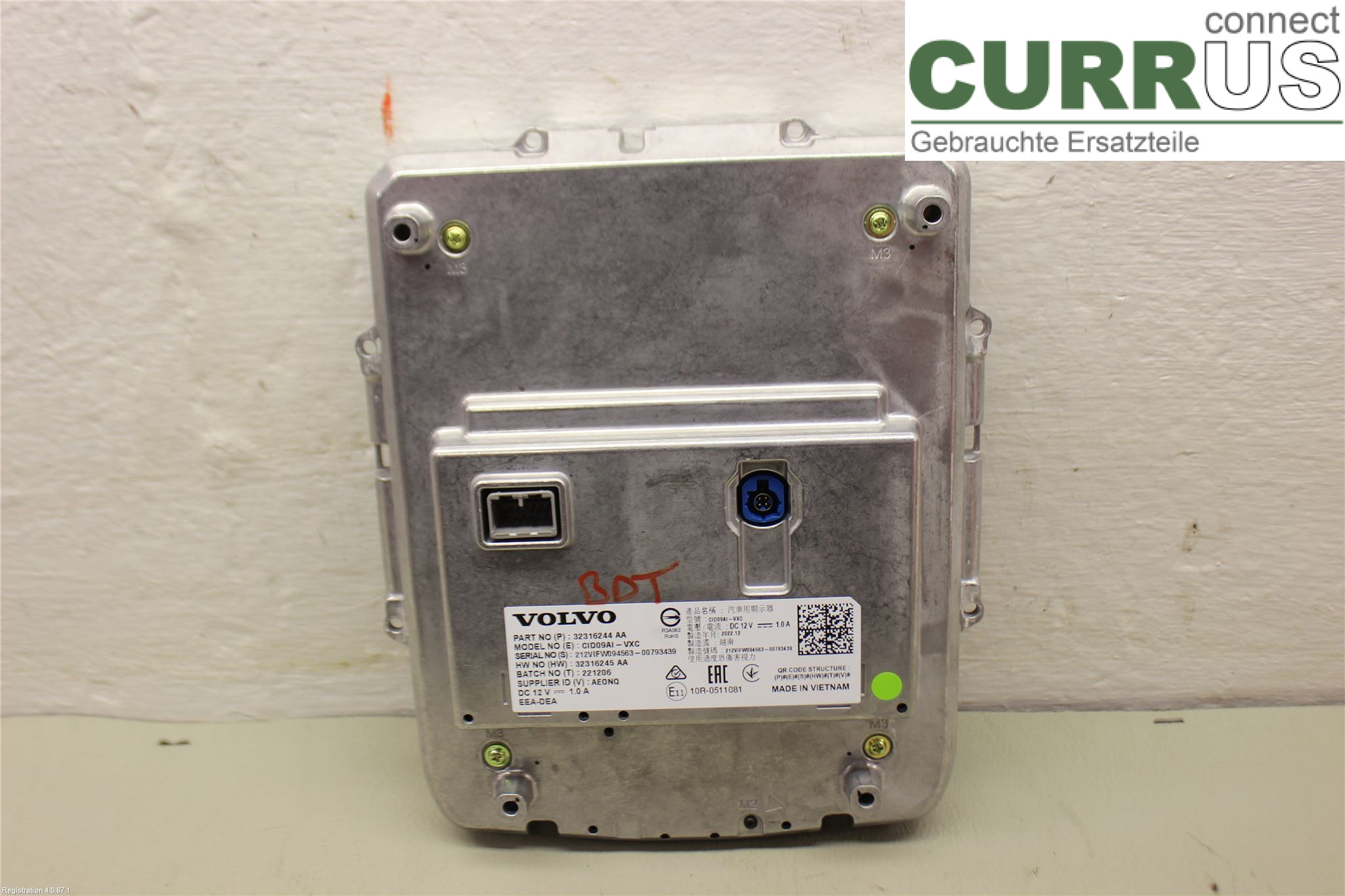 VOLVO XC60  18- Monitor 32316244 