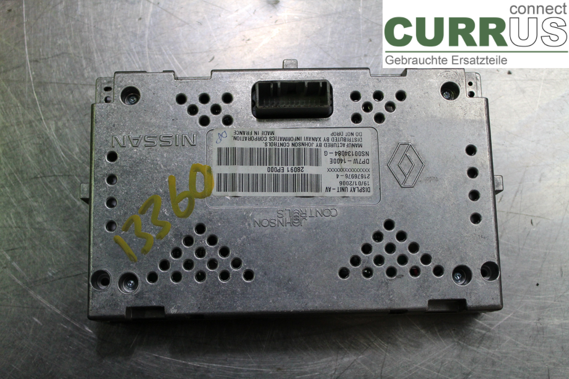 NISSAN NAVARA    05- Monitor 28091EP000 2,5DCi/YD25DDTI