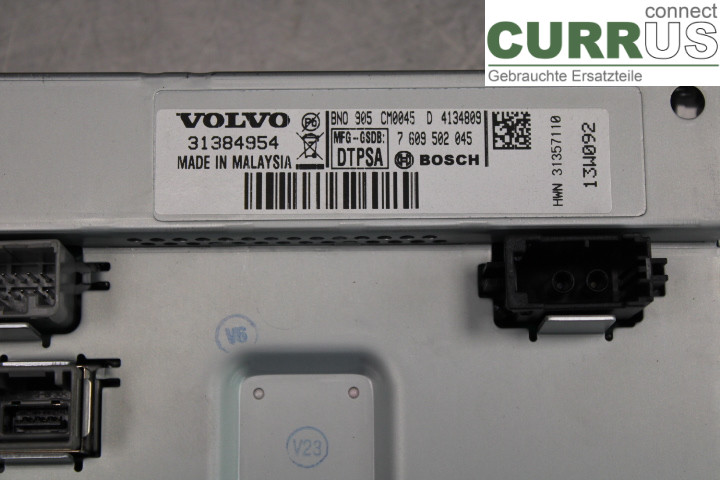 VOLVO V40  12-19 Monitor  1.6/D4162T