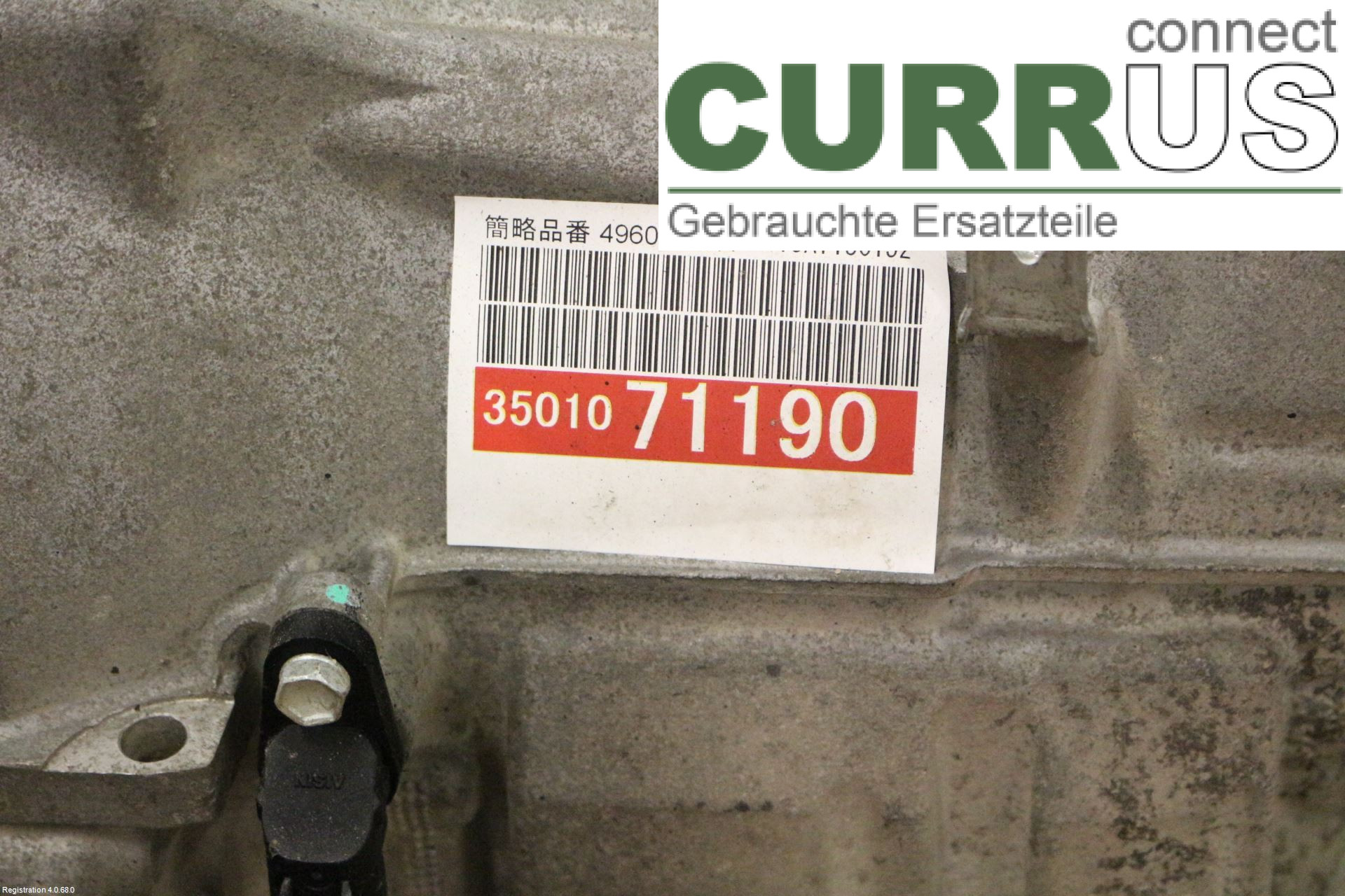 TOYOTA HILUX    05-16 Gearbox (Automatic) 3500071190 3.0 D40 1KD-FTV