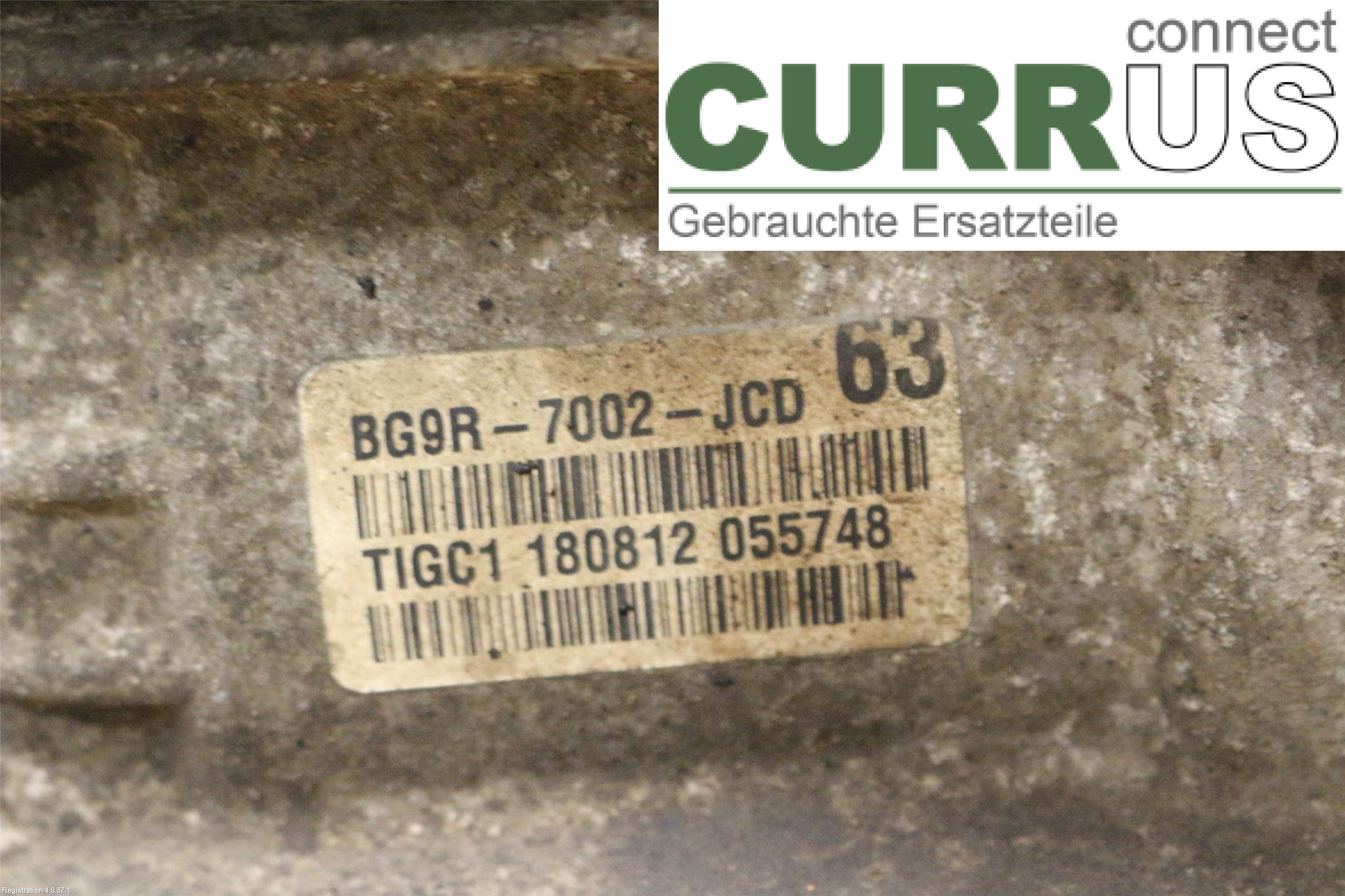 VOLVO S60      11-13 Gearbox (6-speed) 36051127 D4162T