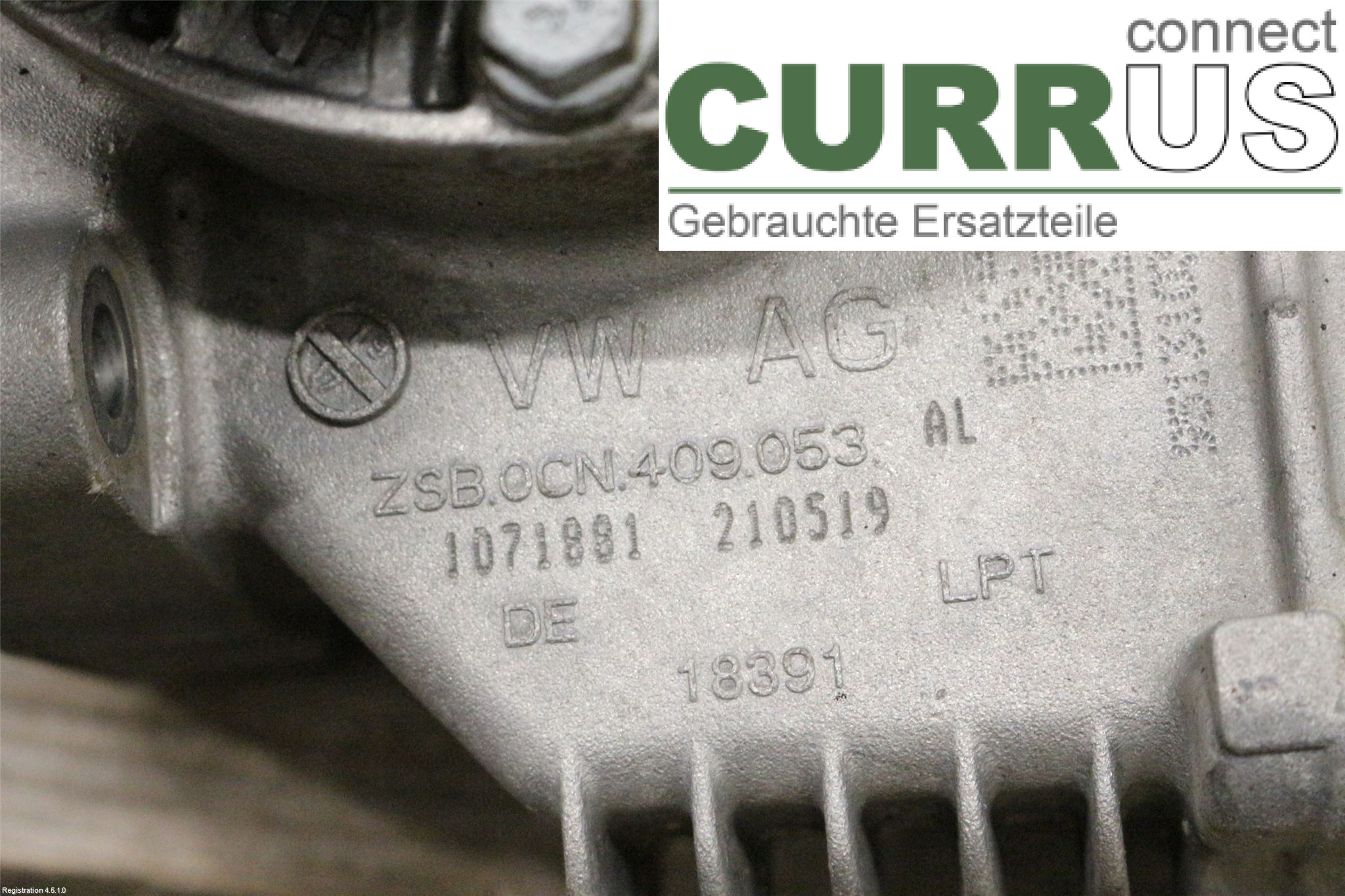 SEAT ATECA  16- Distribution gear box 0CN409053AN DADA