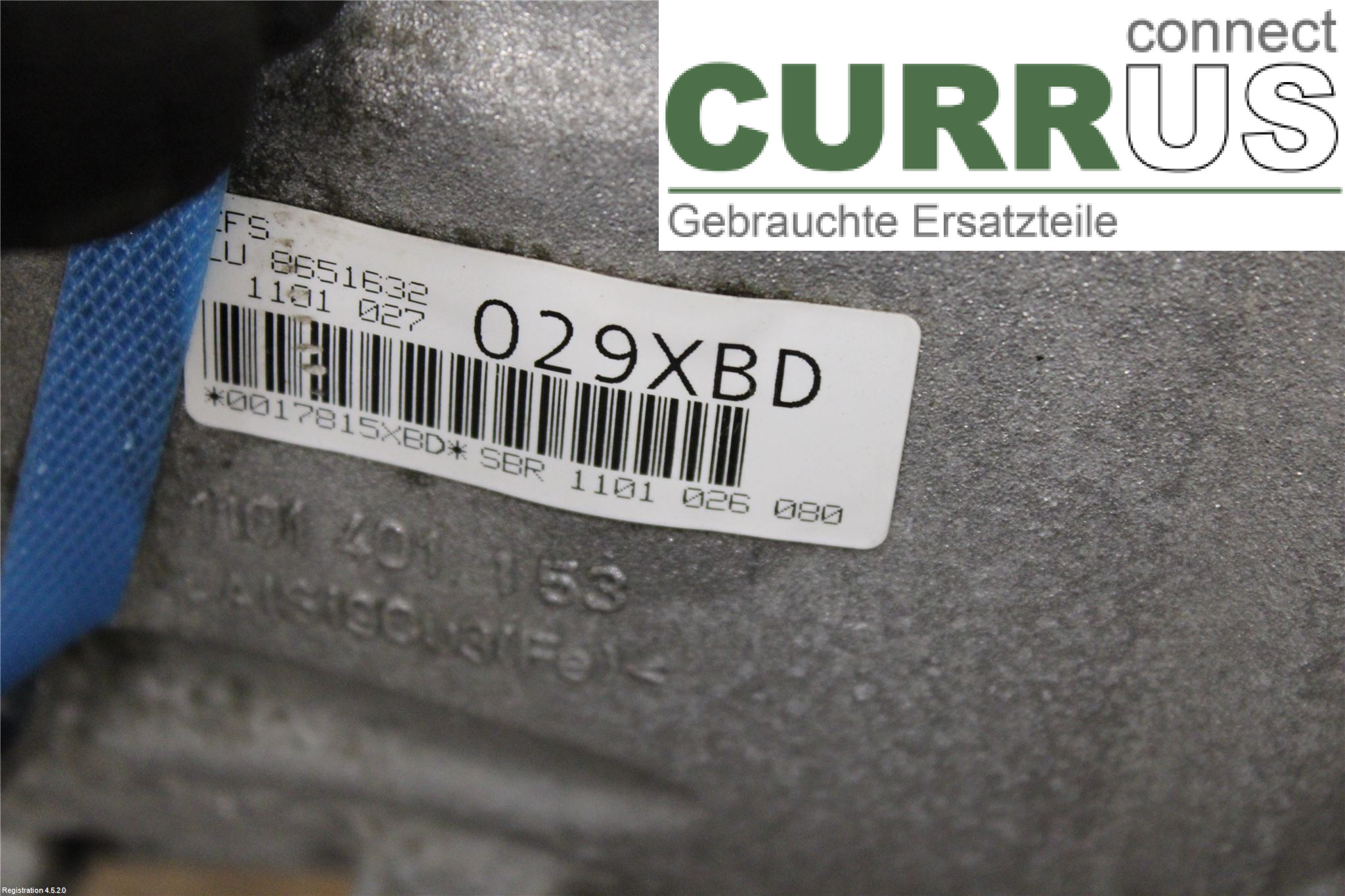 BMW F10/F11/F18  09-17 Automatikgetriebe 24008693343 B47-D20A