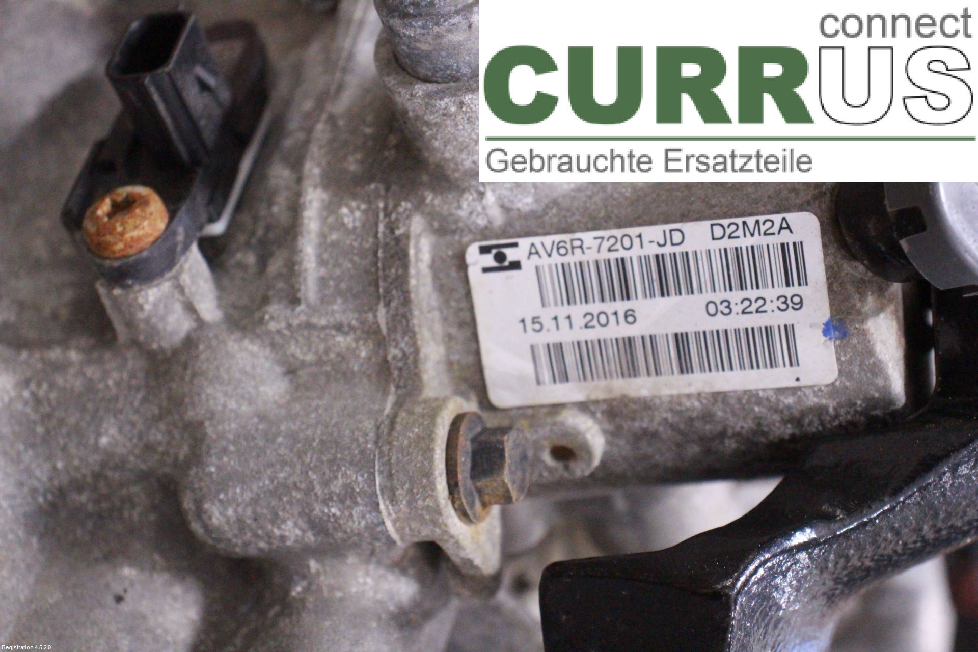 FORD FOCUS  15-18 Gearbox (6-speed) 2255945 M8DB