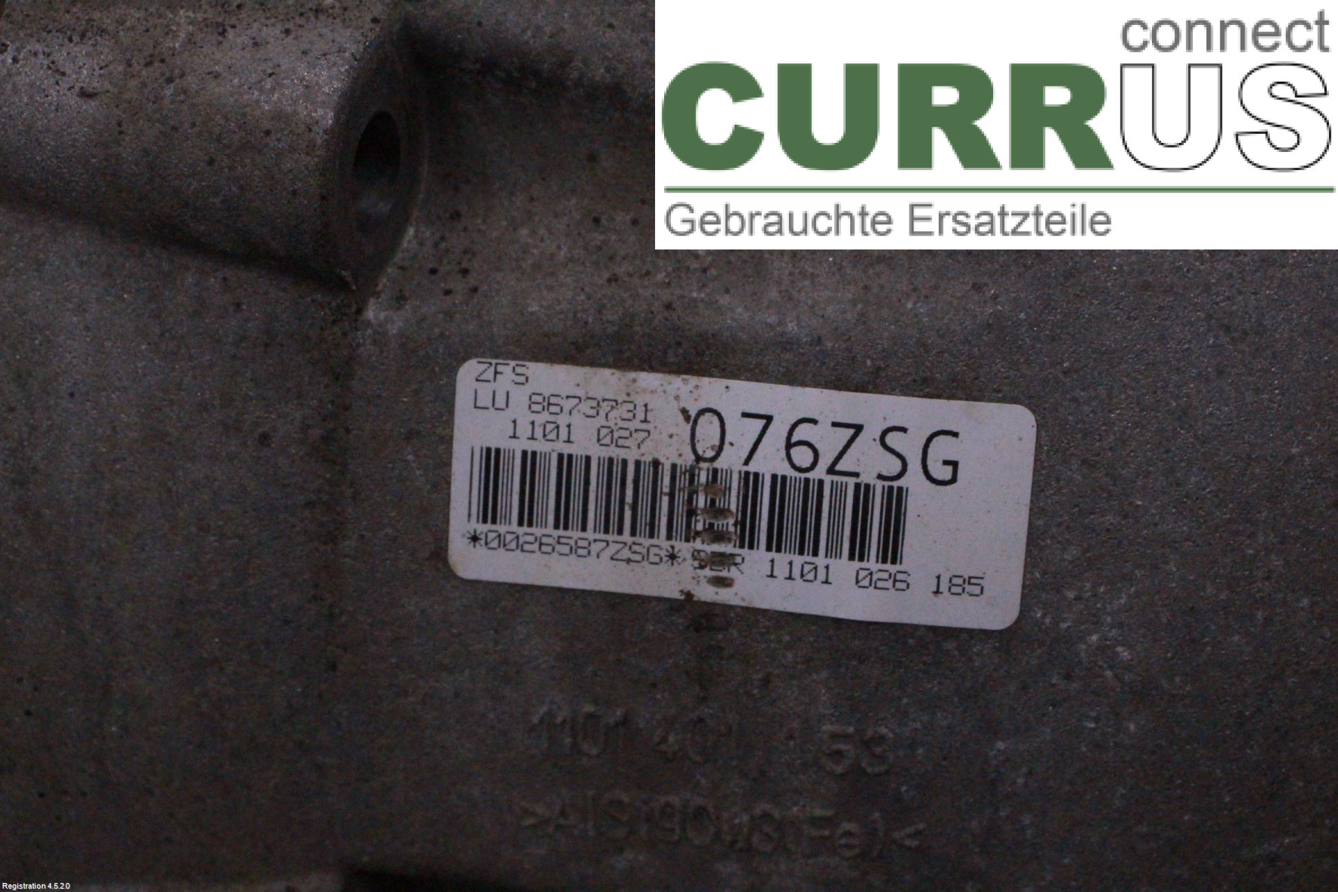 BMW F10/F11/F18  09-17 Automatikgetriebe 24008693343 B47-D20A