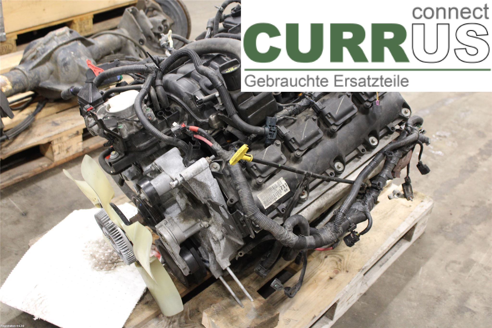DODGE PICK UP RAM 81- Moteur 68299711BA 5.7L V8 HEMI MDS VVT