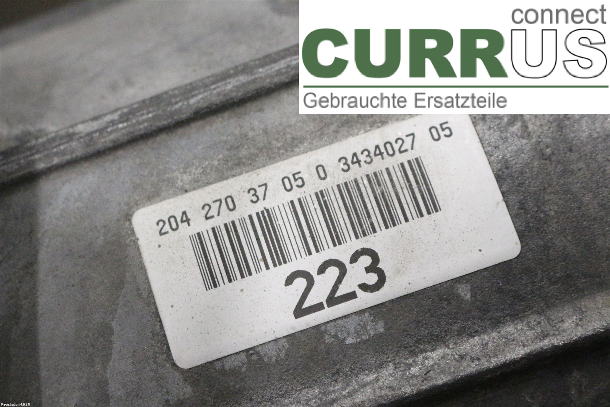 MB C (204)   07-15 Gearbox (Automatic) A204270910280 OM651.911