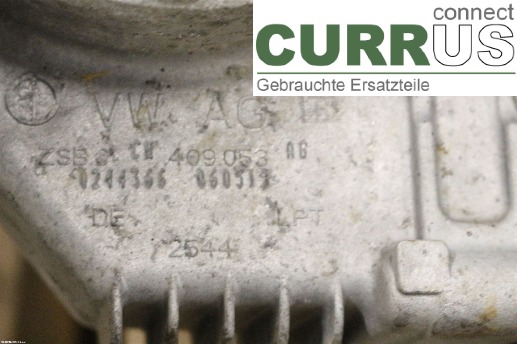 VW PASSAT  15-19 Distribution gear box 0CN409053AP DDAA