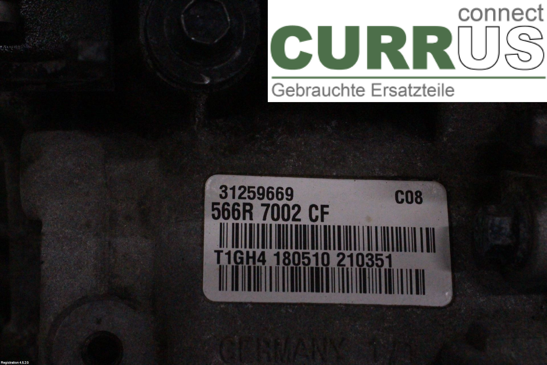 VOLVO XC90    07-14 Gearbox (6-speed) 8252345 D5244T4