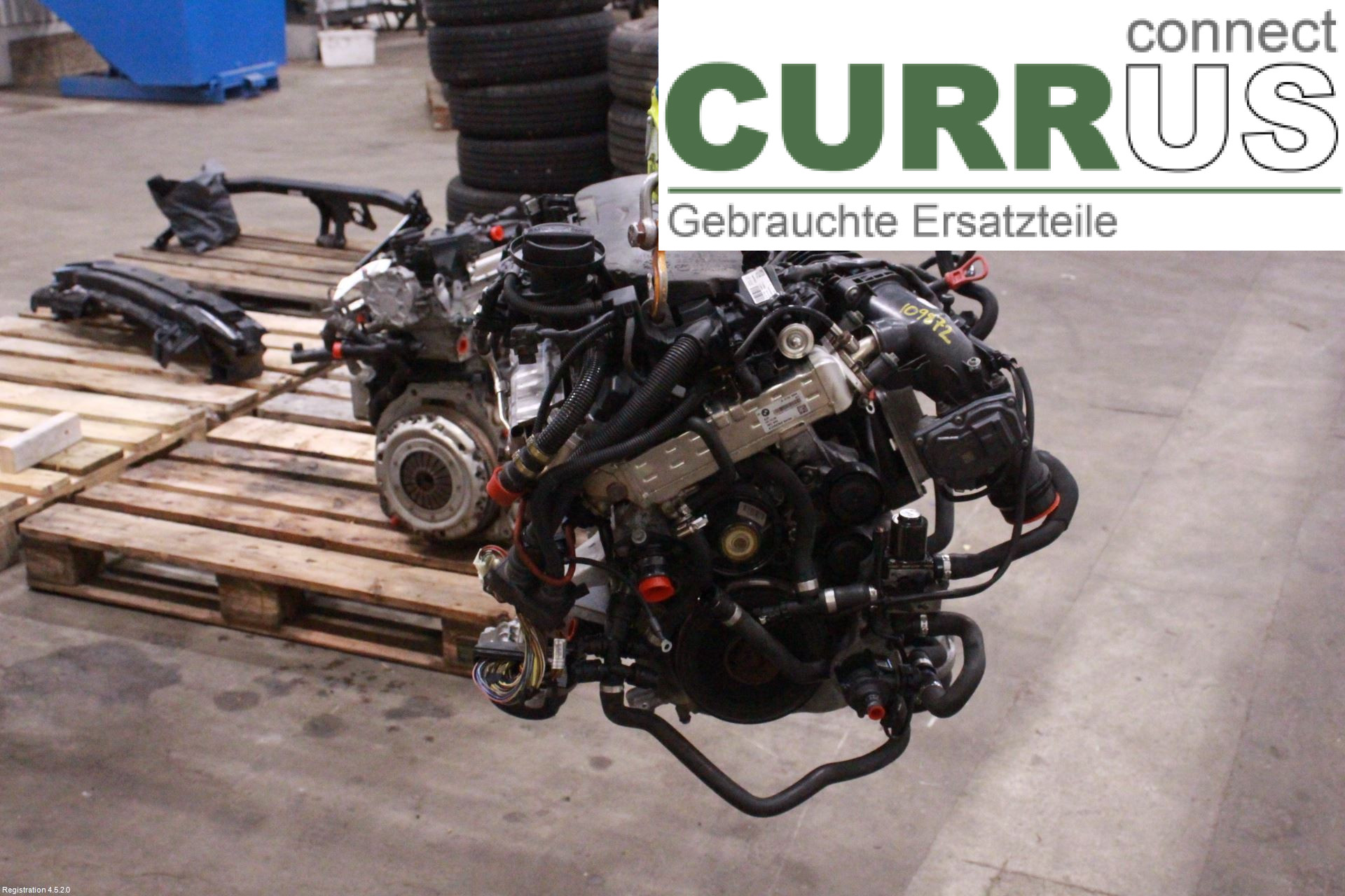 BMW F10/F11/F18  09-17 Moteur 11002240247 N47-D20C