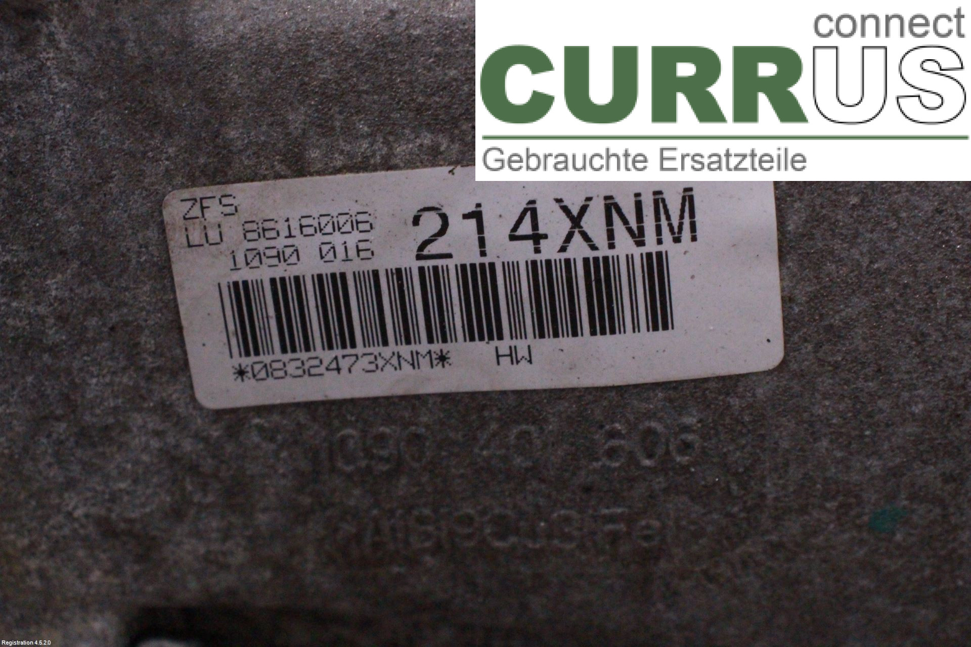 BMW F10/F11/F18  09-17 Gearbox (Automatic) 24008684763 N47-D20C