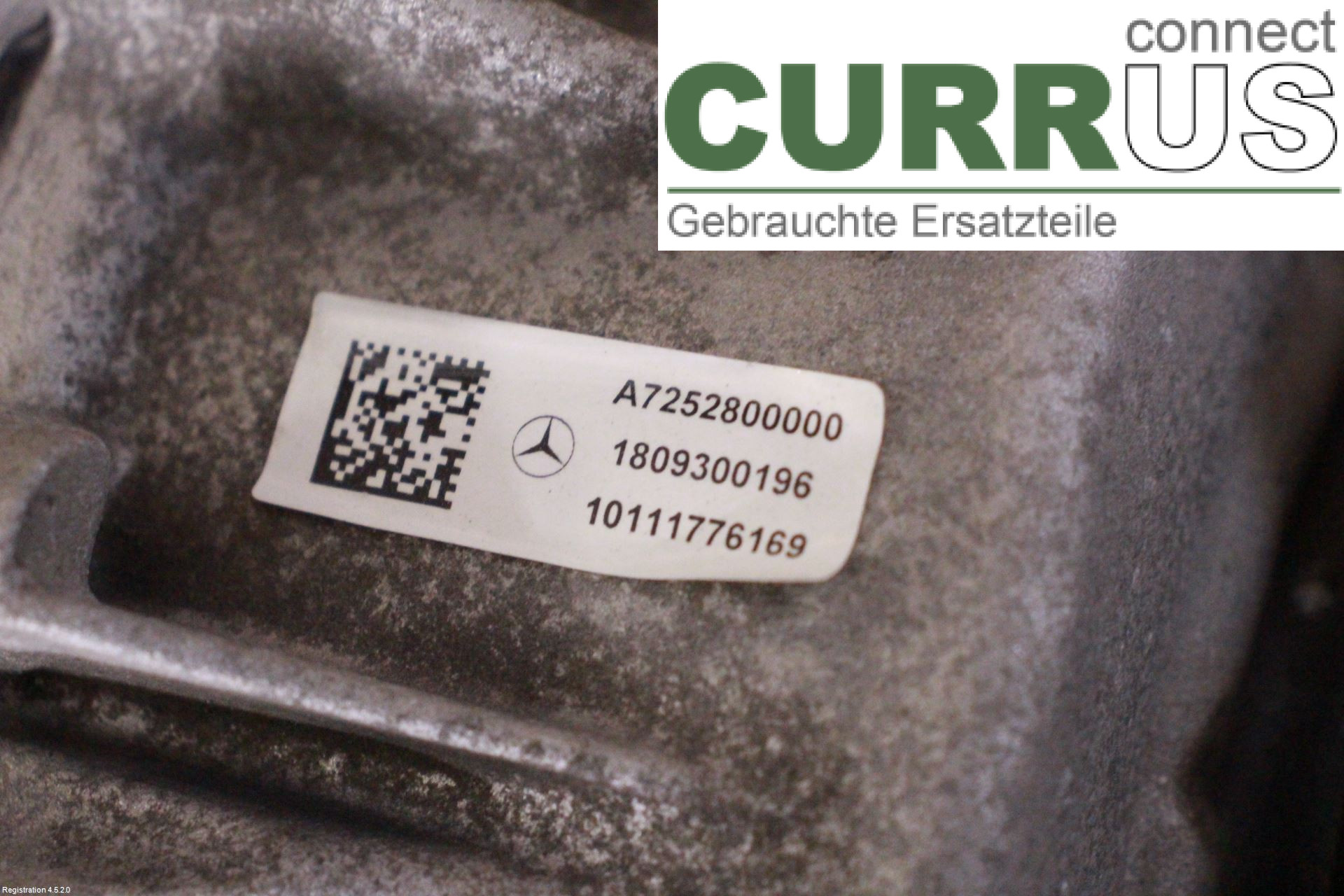 MB C-KLASS (W205)  14- Gearkasse Automatisk A2052709502 OM651.921