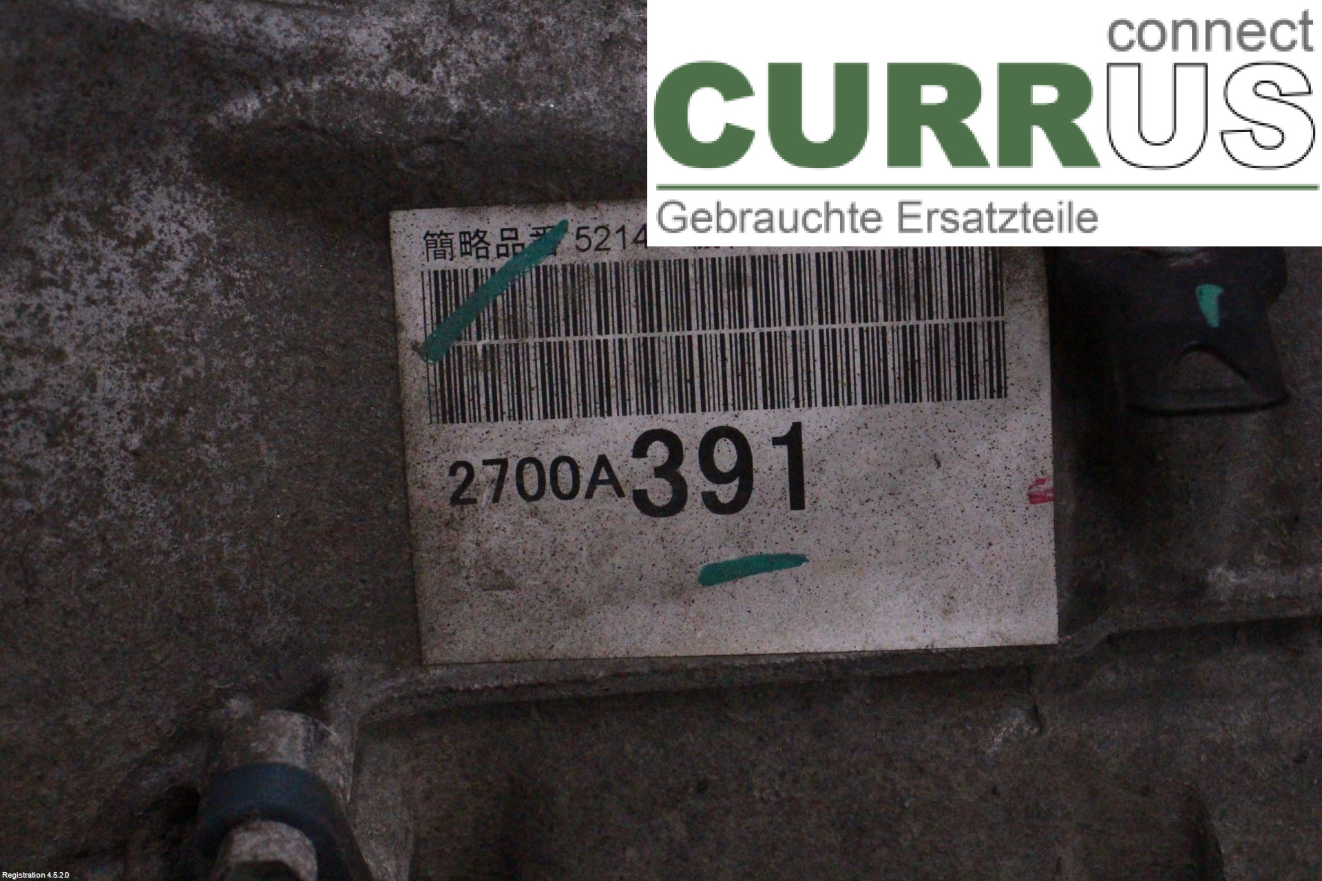 MITSUBISHI L200  16-23 Gearkasse Automatisk 2700A391 4N15