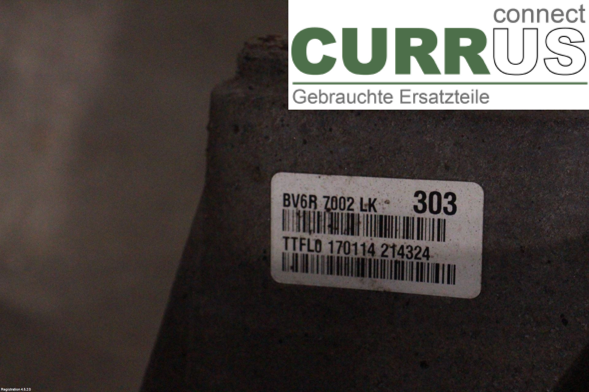 FORD FOCUS  11-14 Gearbox (6-speed) 2344843 YUDA