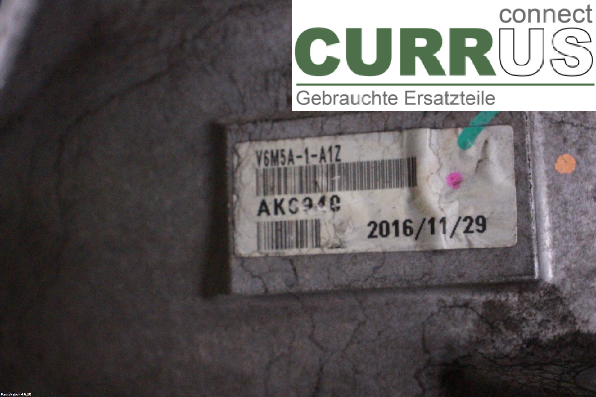 FIAT FULLBACK  16-19 Gearkasse 6 gear 6000611042 4N15