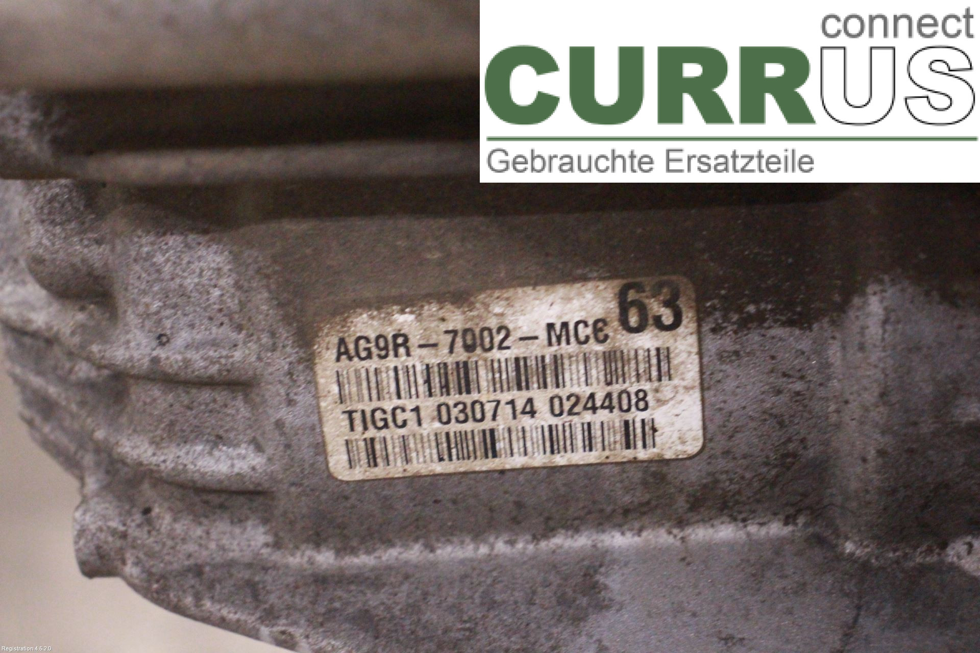 FORD MONDEO     07-15 Gearbox (6-speed) 1767162 UFBB