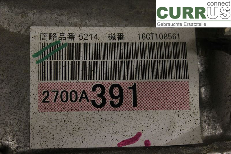 MITSUBISHI L200  16-23 Gearkasse Automatisk 2700A391 4N15