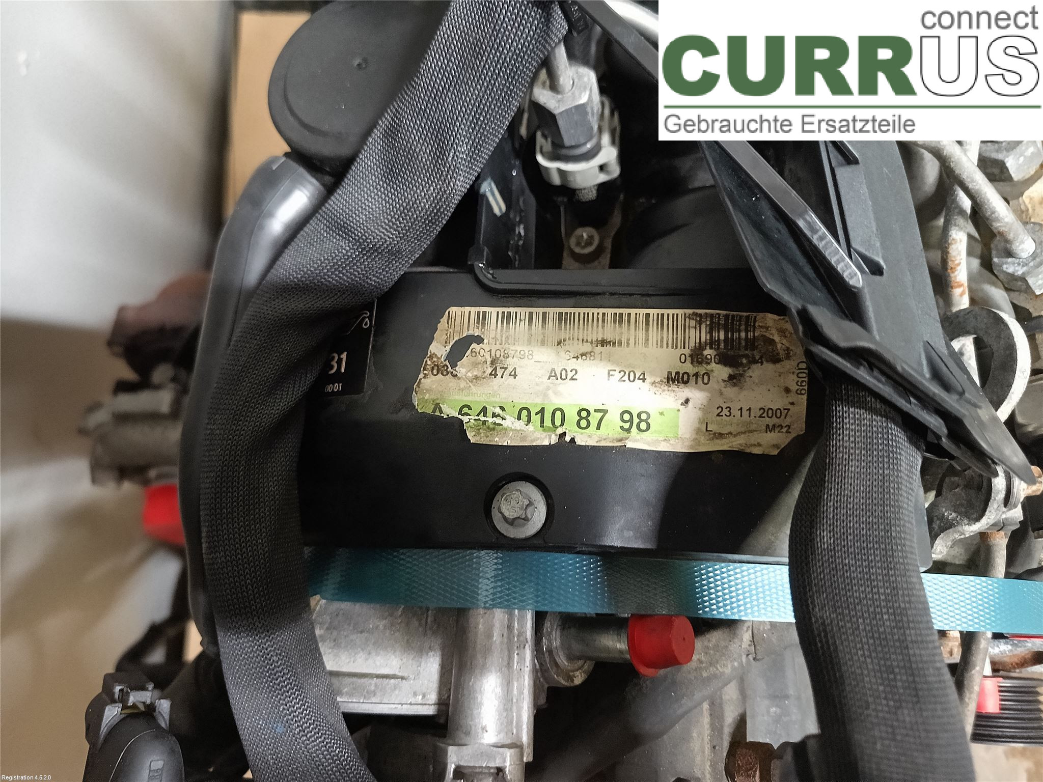 MB C (204)   07-15 Engine  OM646.811