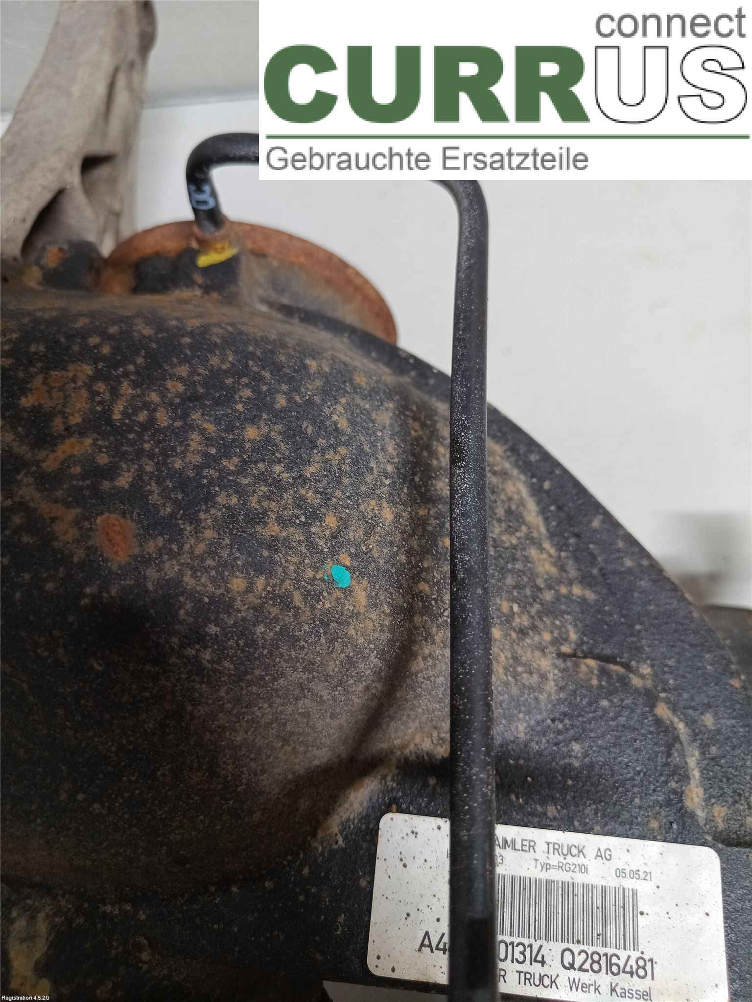 MB VITO/V-KLASS (W447)  14- Differential A 447 350 13 14 OM654.920