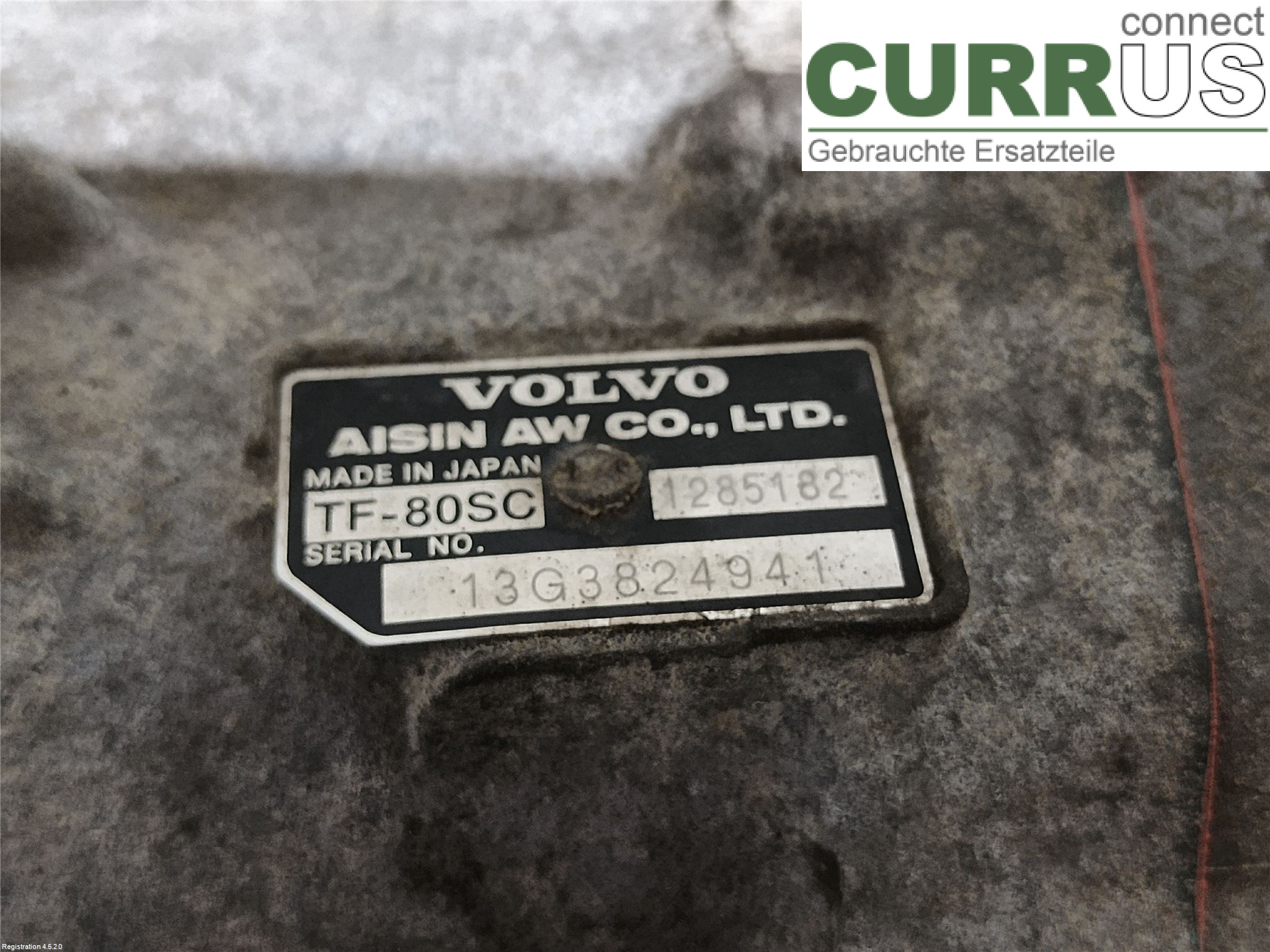 VOLVO S60  14-18 Automatisk växellåda 36050599 B5254T12