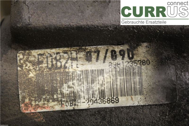 ISUZU D-MAX Differential 8980739110 3,0 DDI