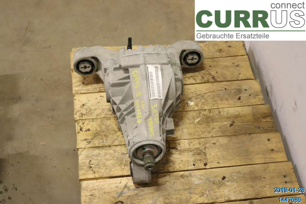 VW TOUAREG 7P  11-18 Differential 0BP525015P 3.0 TDI