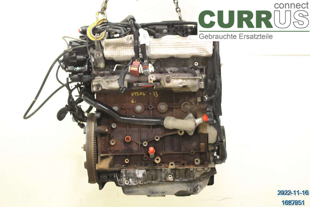 CITROEN JUMPY  07-16 Silnik 0135QP 2,0 HDI