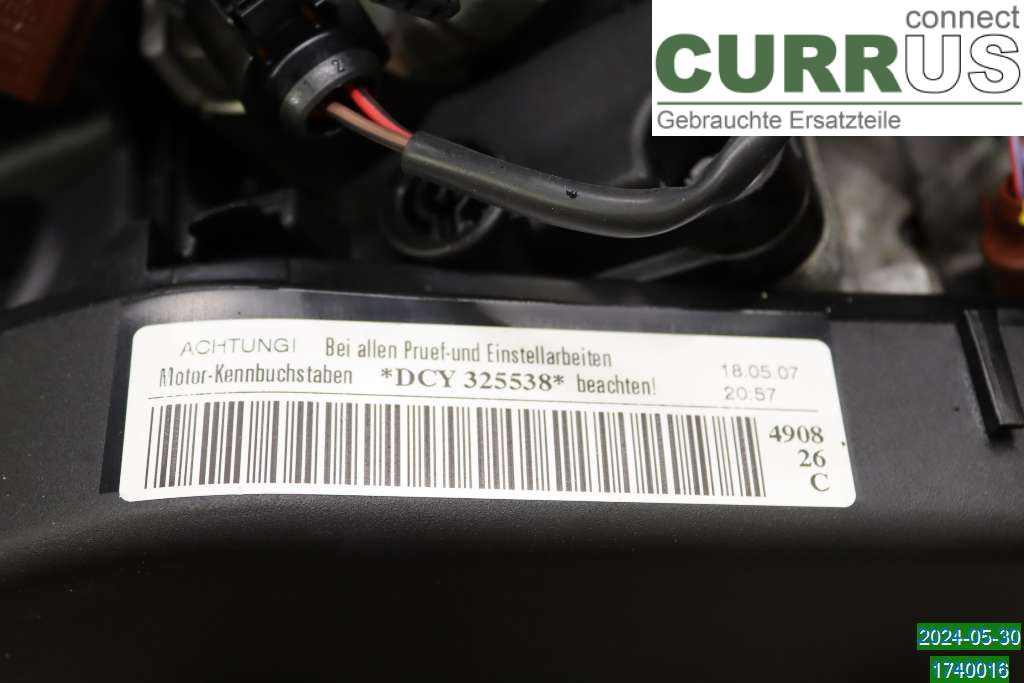 SKODA OCTAVIA  13-20 Engine 04L100091EX 2,0 TDI  DCYA