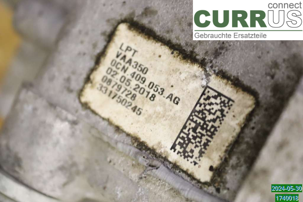 SKODA OCTAVIA  13-20 Distribution gear box 0CN409053AP 2,0 TDI  DCYA