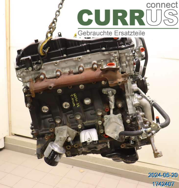 TOYOTA HILUX 16- Engine 190000E400 2,4 D-4D