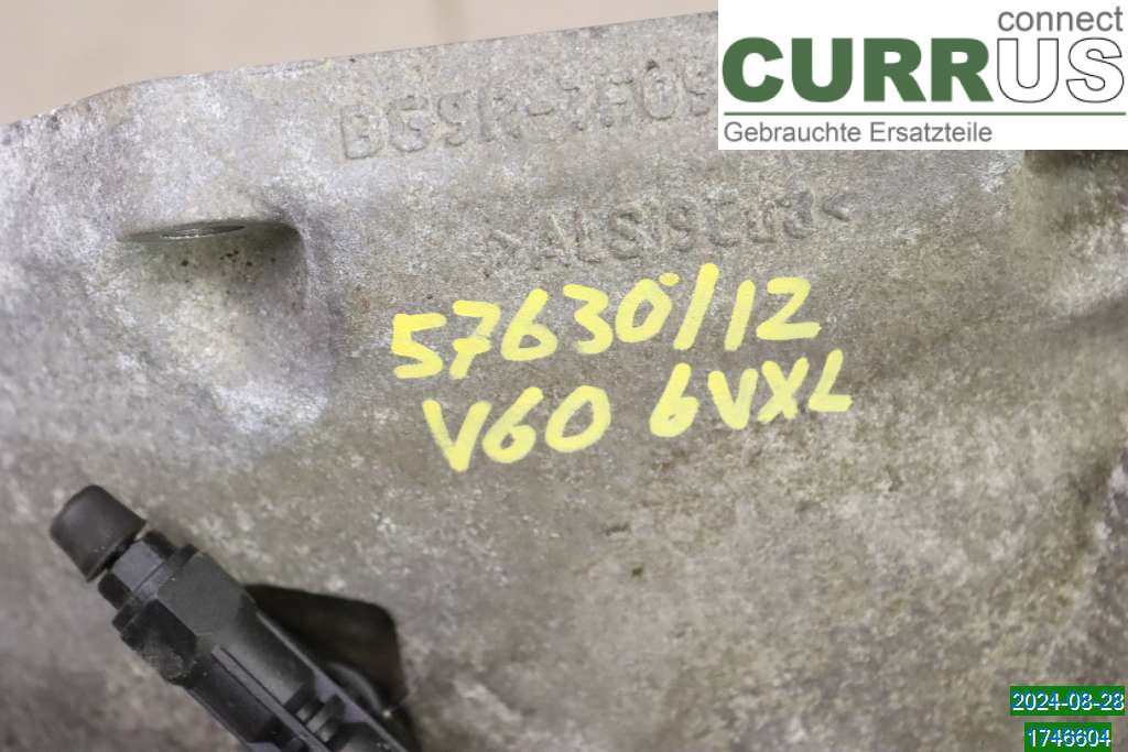VOLVO V60  11-13 Gearbox (6-speed) 36051127 1,6 D DRIVEe