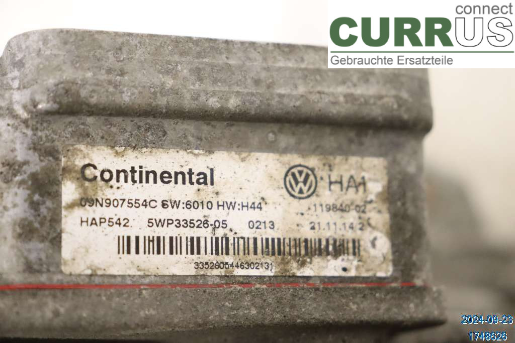VW TRANSP/CARAVELLE 04-15 Differentiel 09N525010C 2,0 TDI
