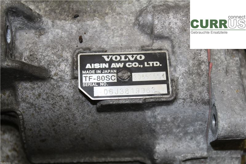 VOLVO S80      07- 13 Gearbox (Automatic) 36050323 3,2 B6324S