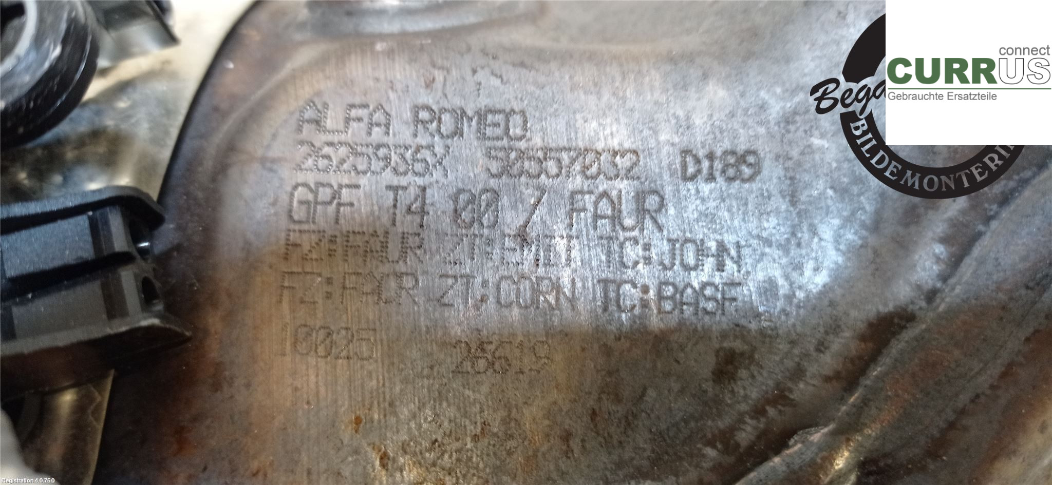 ALFA GIULIA KATALYSATOR 50557032 55273835