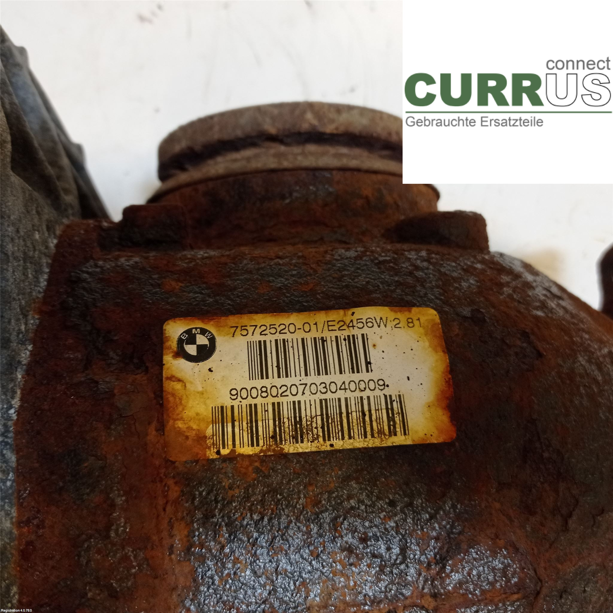 BMW 1 E87/81 5D/3D 03-11 Differential 33107572521 N47-D20B