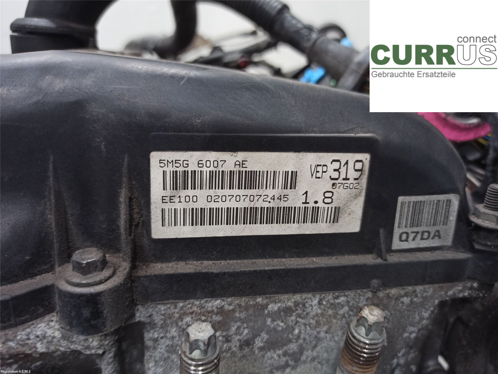 FORD FOCUS C-MAX I  07-10 Engine 1525799 Q7DA