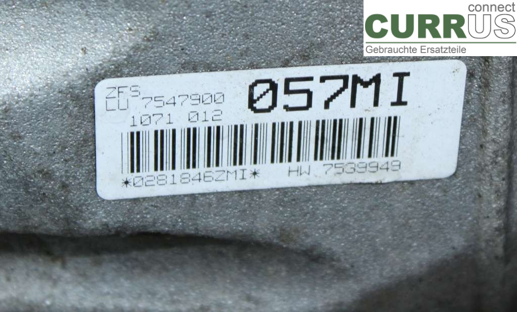 BMW 5 E60/61 Sed/Tou 02-10 Gearbox (Automatic) 24007547901 525i 218HK