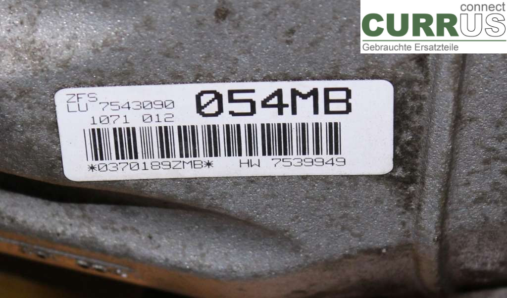 BMW 3 E90/91 SED/TOU 05-12 Gearbox (Automatic) 24007535135 320i 150HK