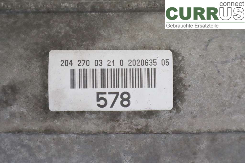 MB GLK (X204)    08- Gearkasse Automatisk A2042700321 M272.971