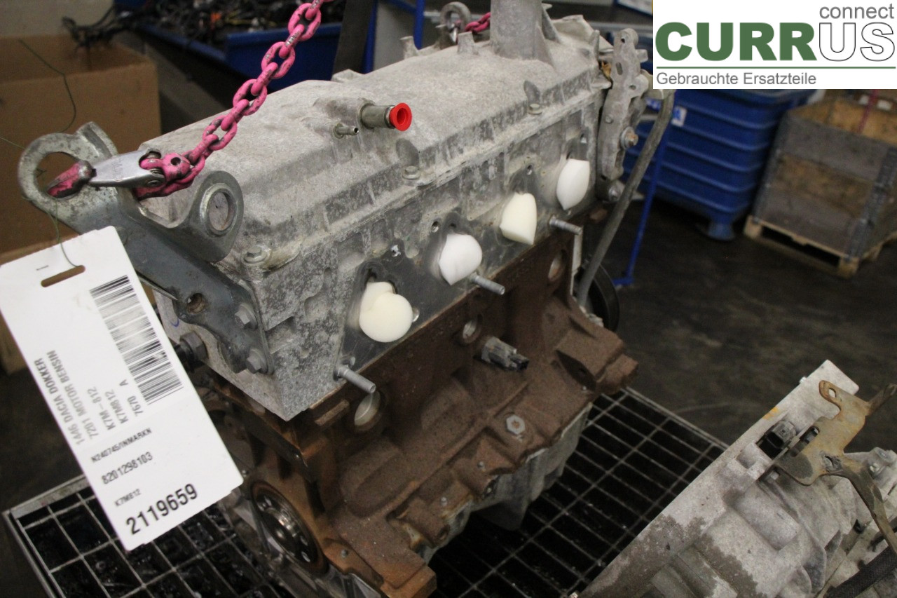 DACIA DOKKER Engine 8201298103 K7M-812